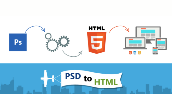 PSD To HTML Conversion